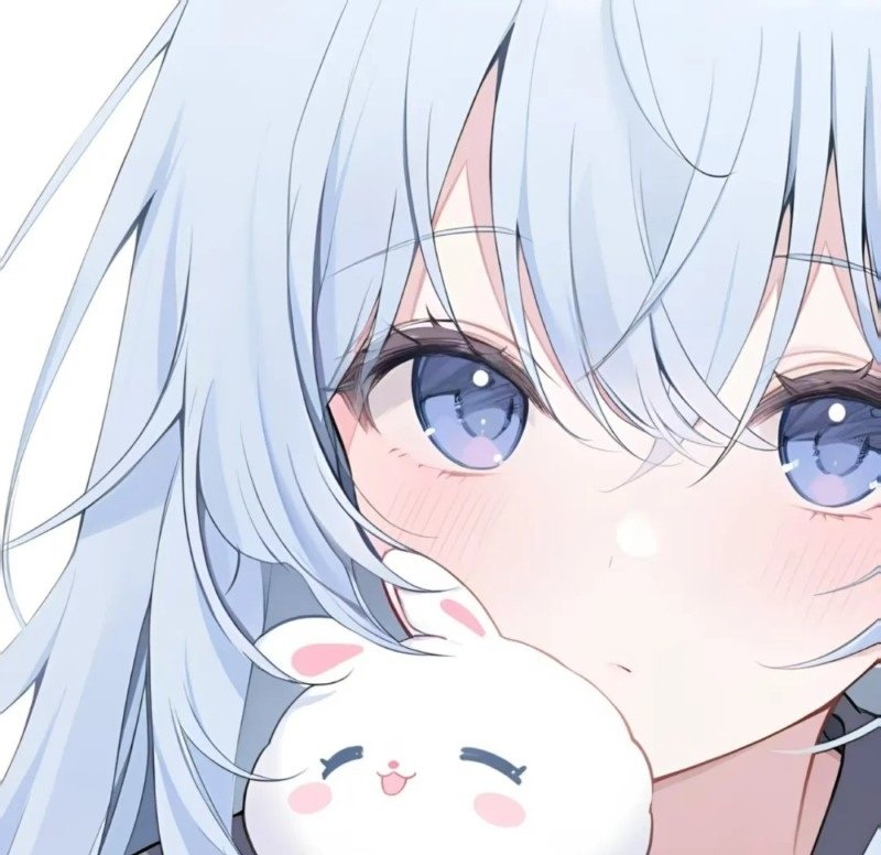 blue anime avatar 33