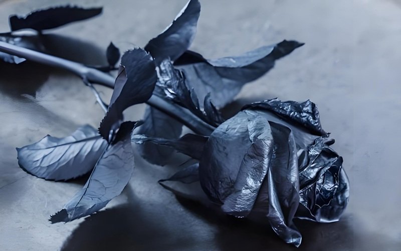 buồn avatar ảnh hoa hồng đen chất 15