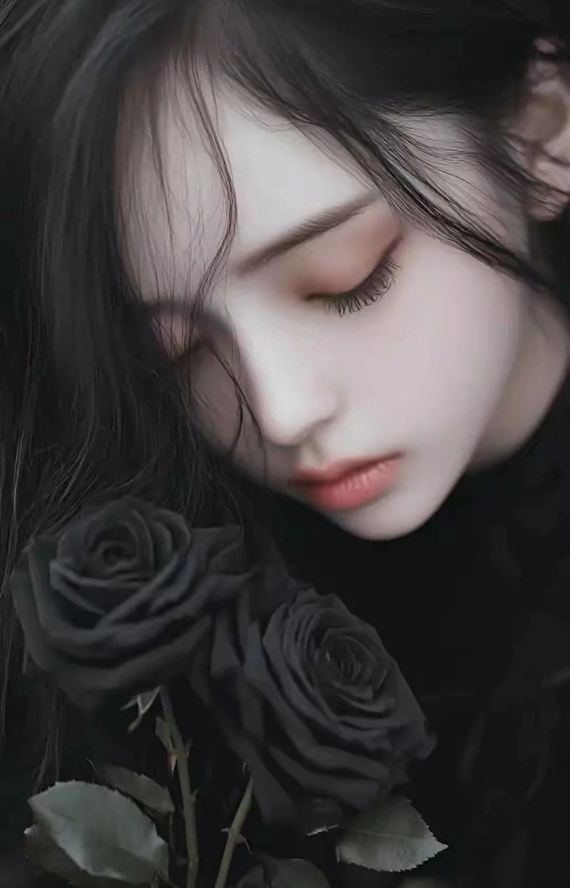 buồn avatar ảnh hoa hồng đen chất 19