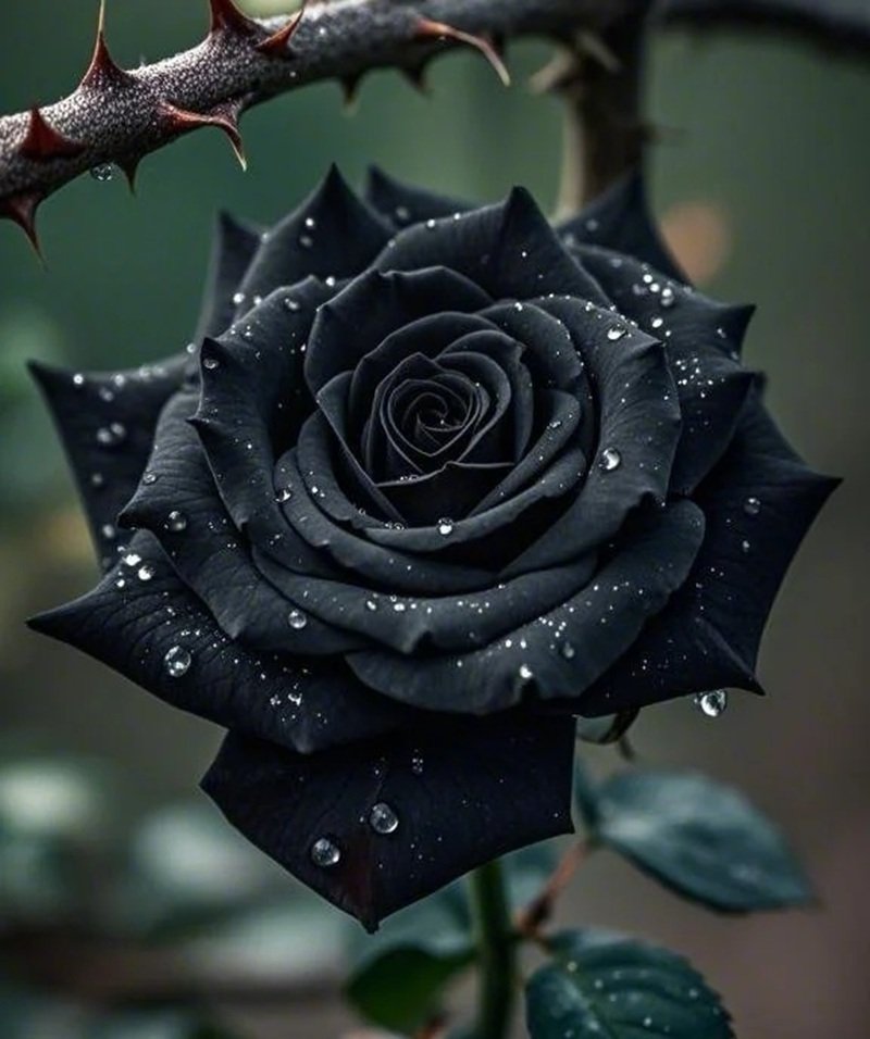 buồn avatar ảnh hoa hồng đen chất 35