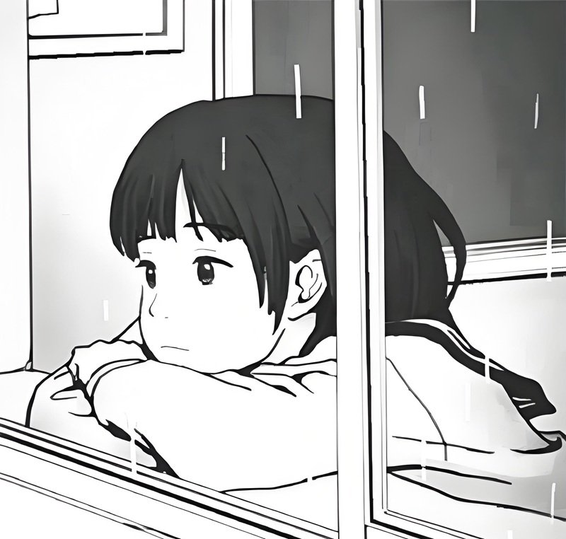 hình avatar đen buồn con gái 18