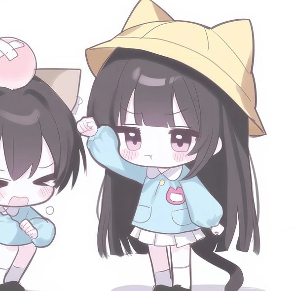 hình avatar đôi anime cute 20