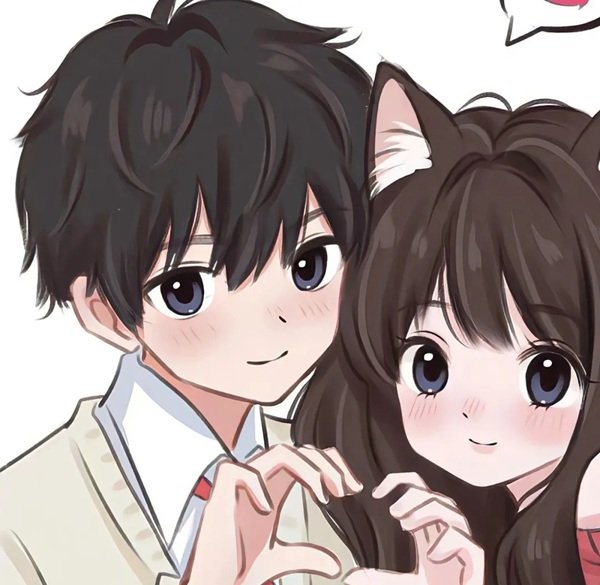 hình avatar đôi anime cute 4