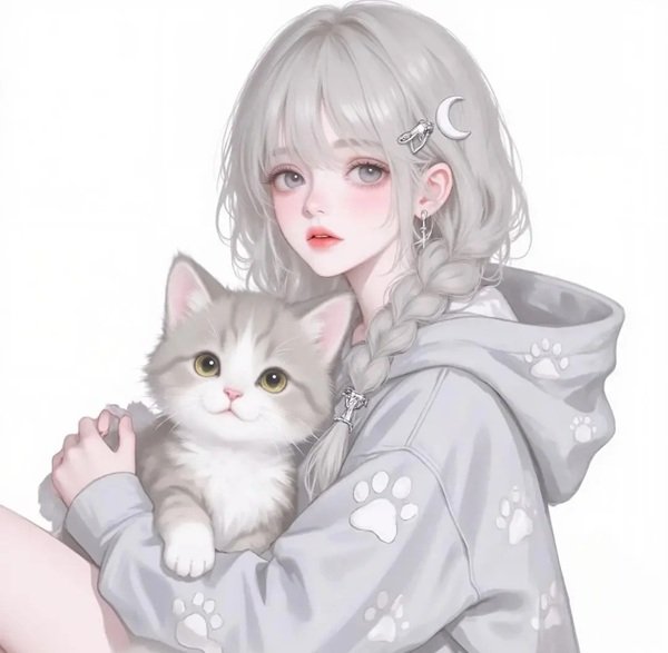 hình avatar đôi anime cute 6