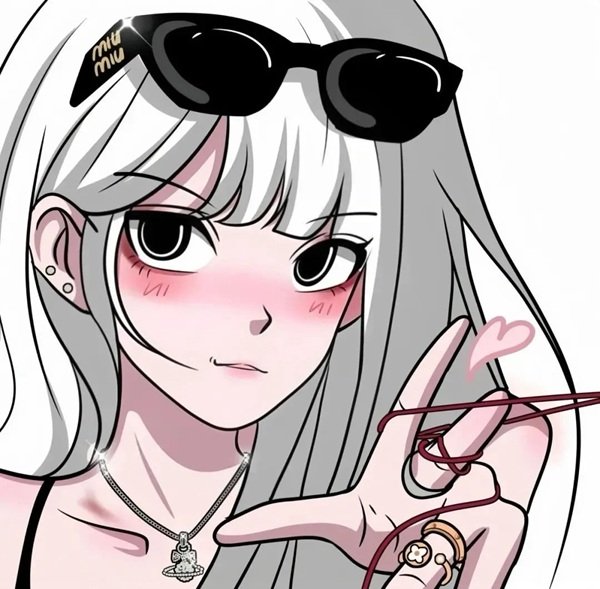 hình avatar đôi anime ngầu​ 3