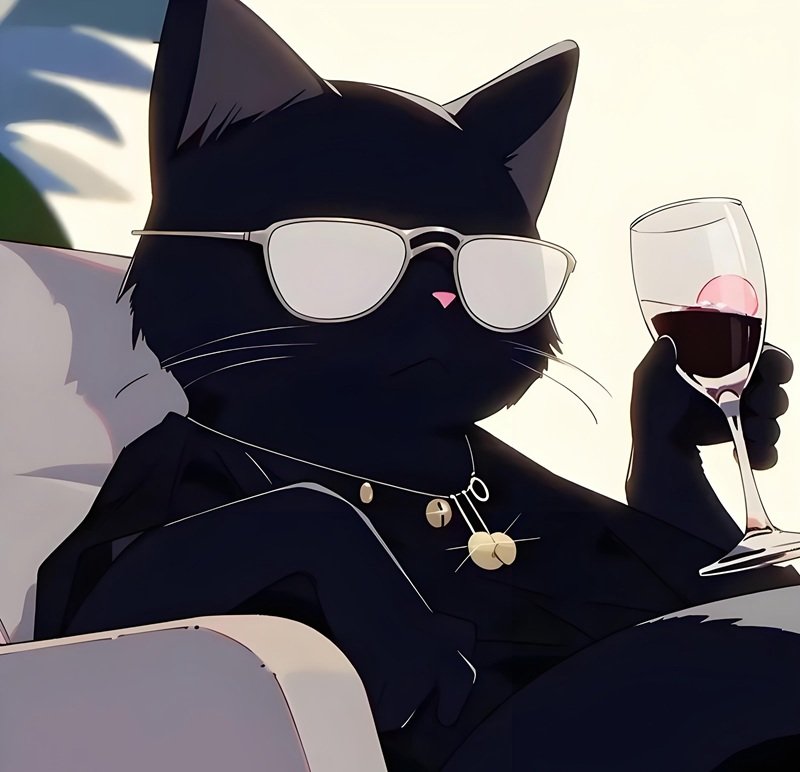 hình avatar mèo ngầu 13