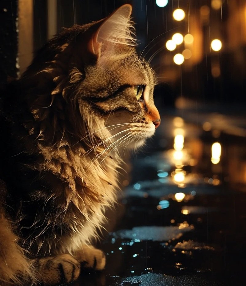 hình avatar mèo ngầu 6