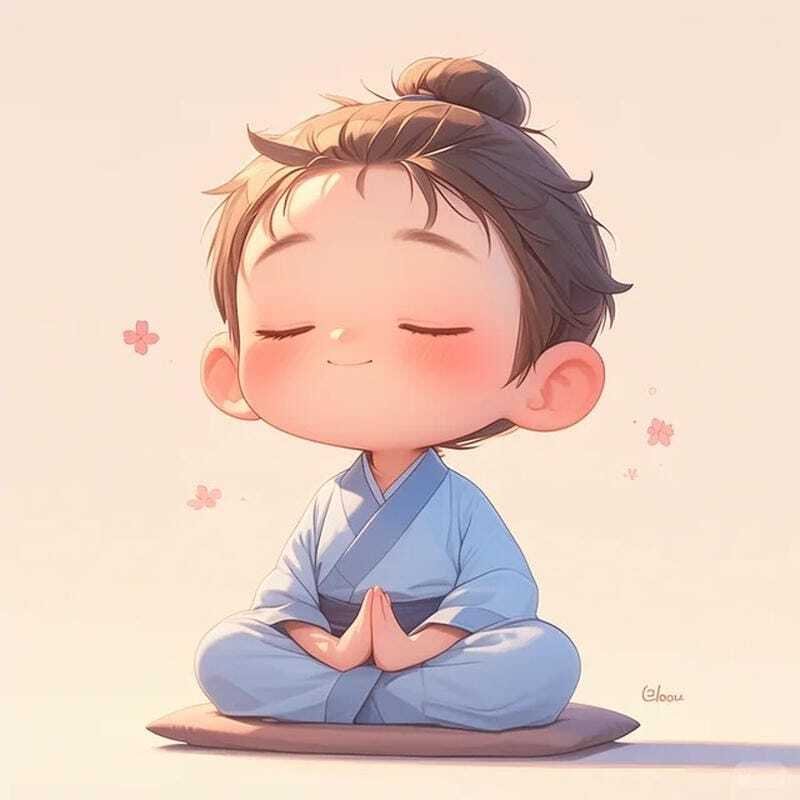 Avatar chú tiểu đáng yêu dành cho ảnh đại diện Facebook