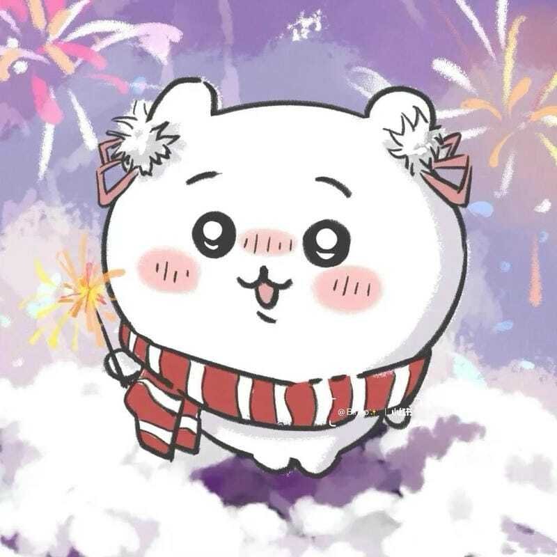 Hình avatar 4 người bạn thân phong cách chibi đáng yêu