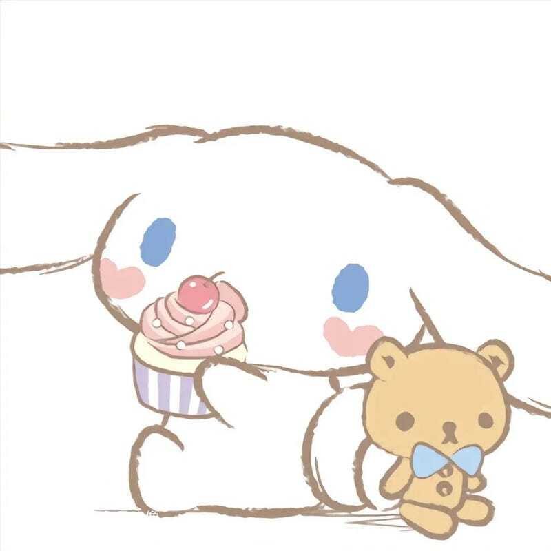 Hình avatar Cinnamoroll dễ thương dành cho Facebook và TikTok