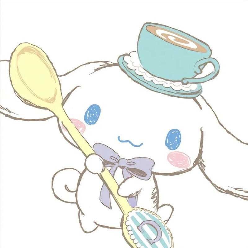 Hình avatar Cinnamoroll đáng yêu tạo cảm giác vui vẻ thư giãn