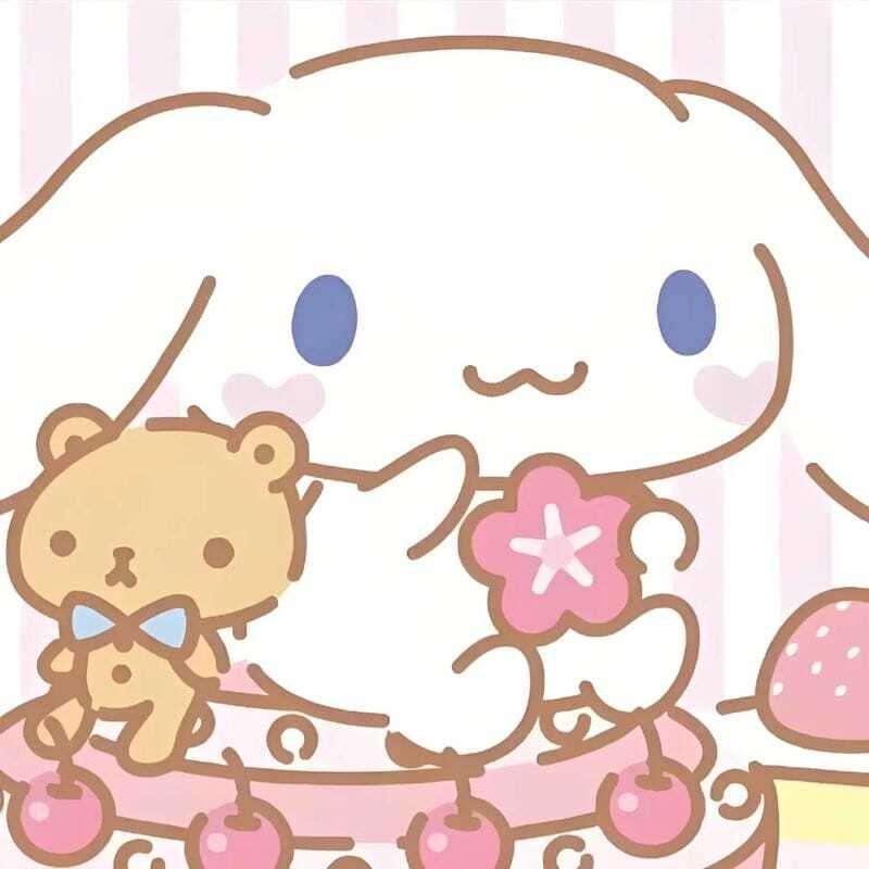 Hình avatar Cinnamoroll cute dành cho ảnh đại diện mạng xã hội