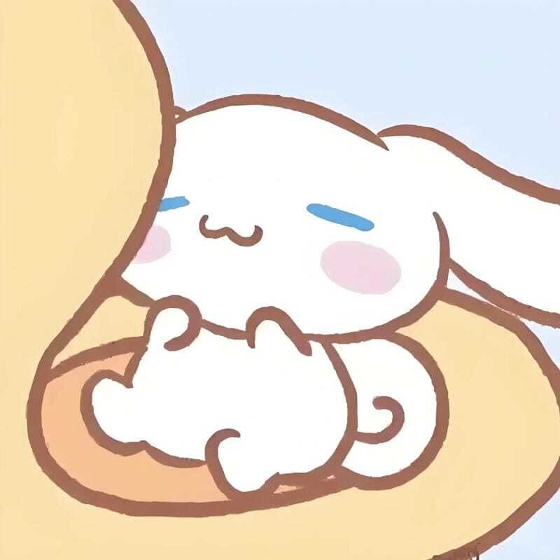 Hình avatar Cinnamoroll cute phù hợp làm profile cá nhân