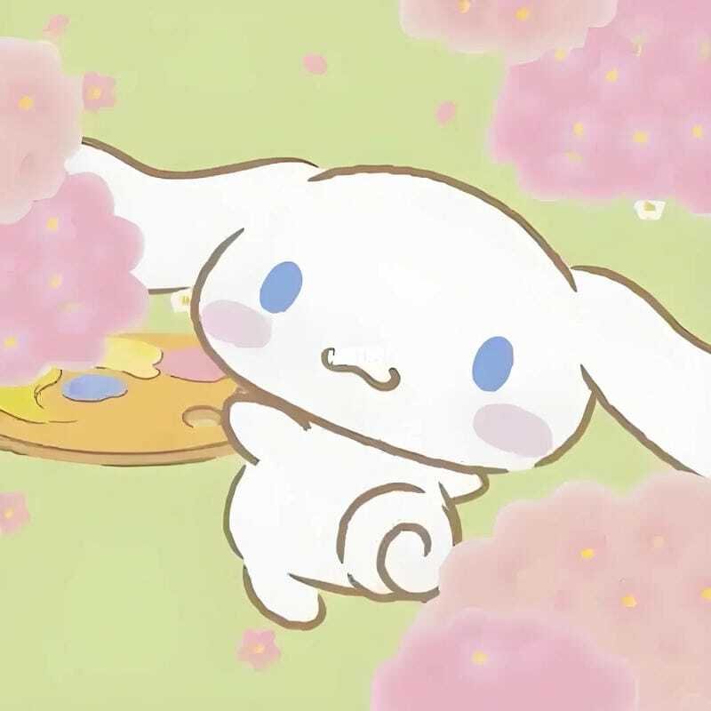 Avatar Cinnamoroll cute cùng mây trời nhẹ nhàng xinh xắn