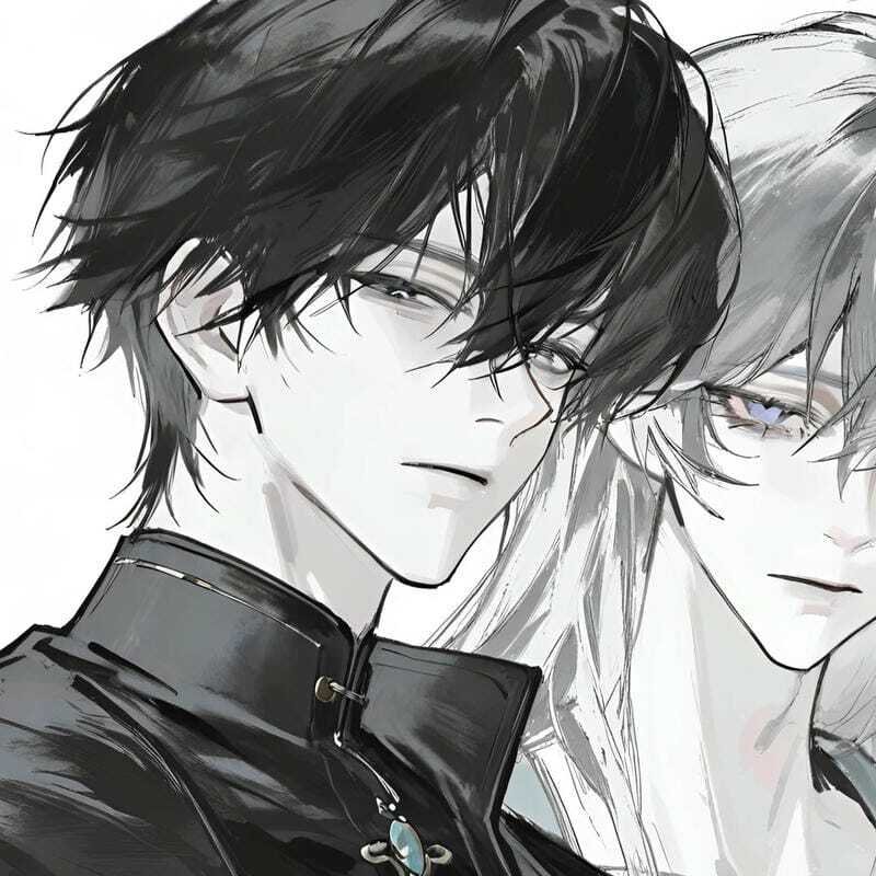 Avatar boy love anime với biểu cảm ngây thơ đáng yêu