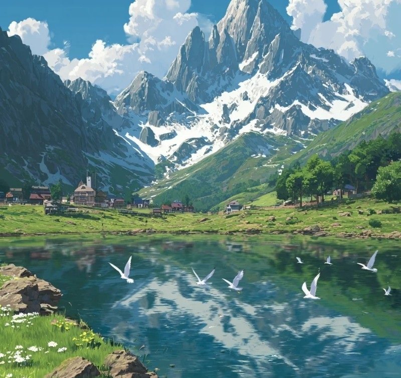 avatar chill phong cảnh 32