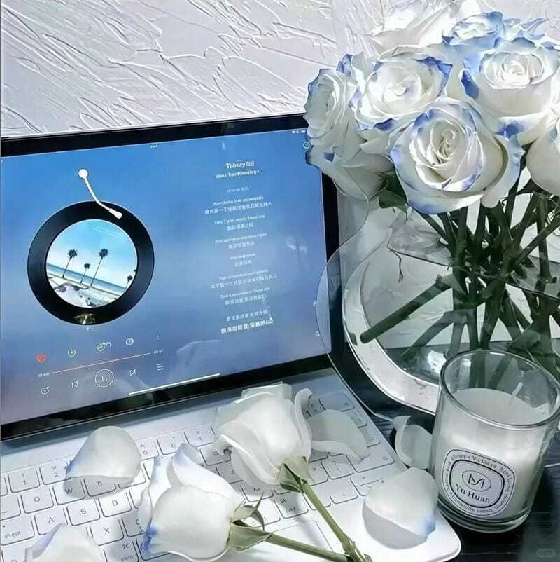 Avatar chill phong cảnh hồ nước phản chiếu trời chiều đẹp mắt