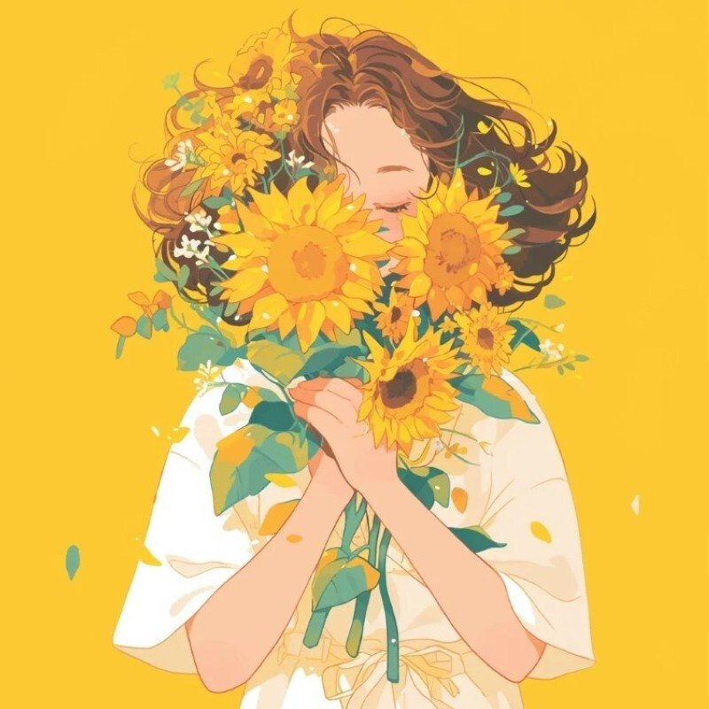 avatar hoa hướng dương 2