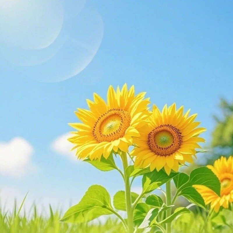 avatar hoa hướng dương 28