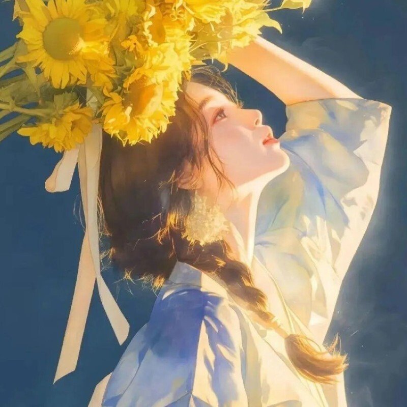 avatar hoa hướng dương 32