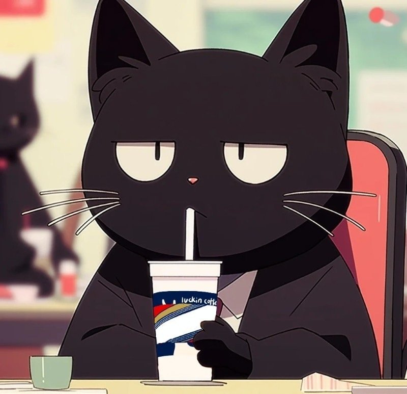 avatar mèo đen 27