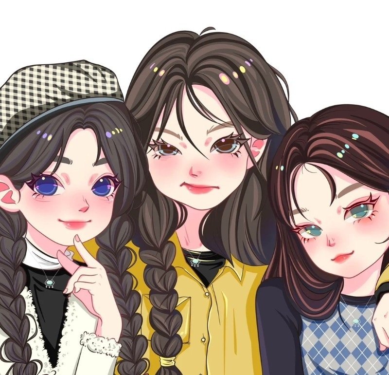 avatar nhóm 3 người vô tri 41