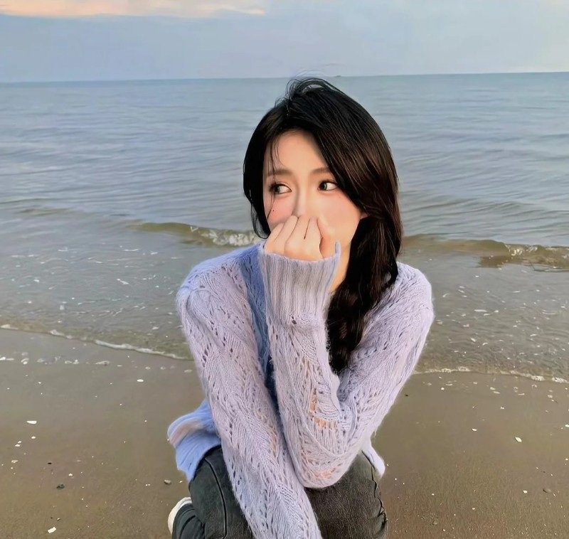 avatar nữ che mặt người thật 17