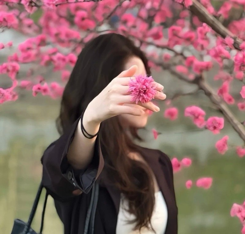 avatar nữ che mặt người thật 3