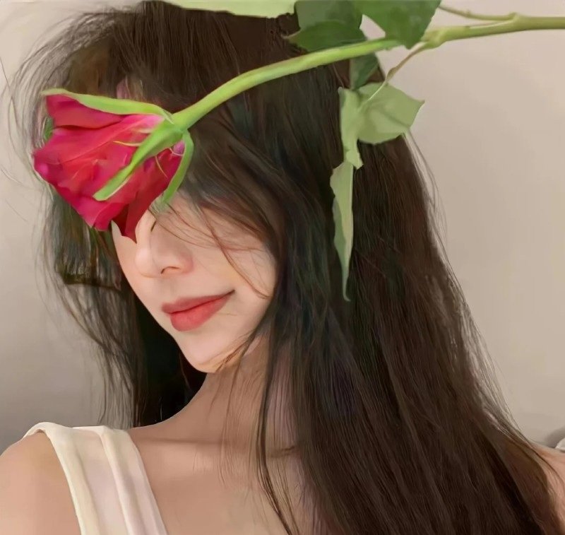 avatar nữ che mặt người thật 30