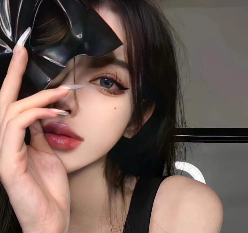 avatar nữ che mặt người thật 31