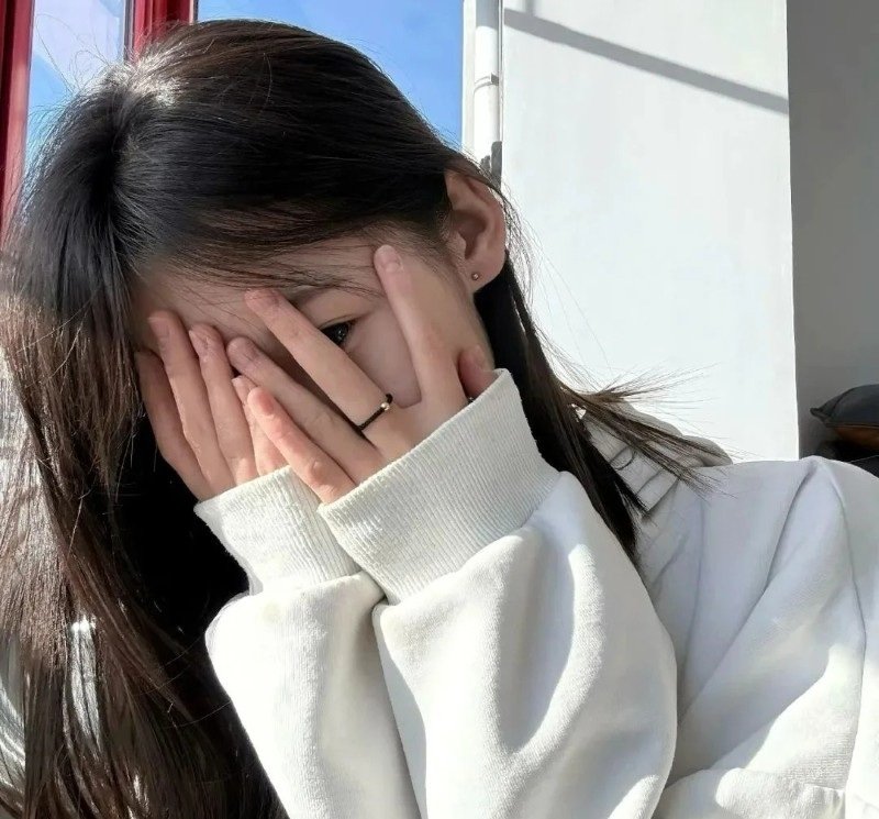 avatar nữ che mặt người thật 40