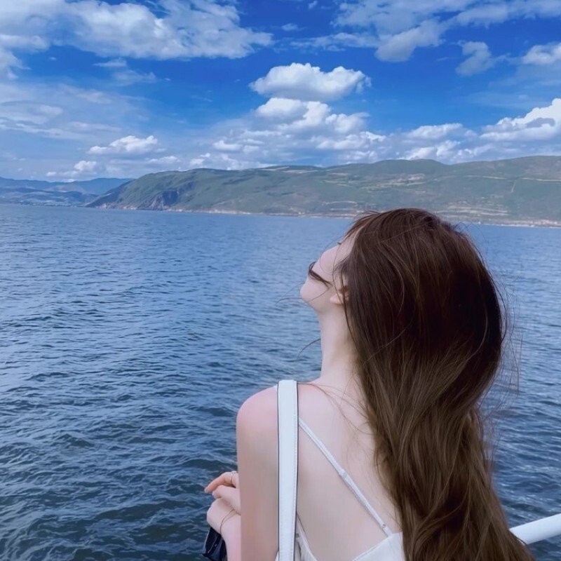 avatar tóc dài chụp sau lưng 12