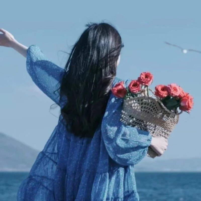 avatar tóc dài chụp sau lưng 34