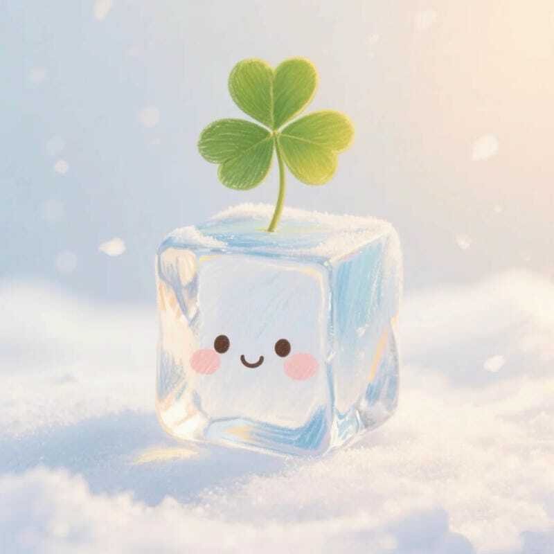 Avatar vô tri cute phong cách hoạt hình Hàn Quốc cực xinh