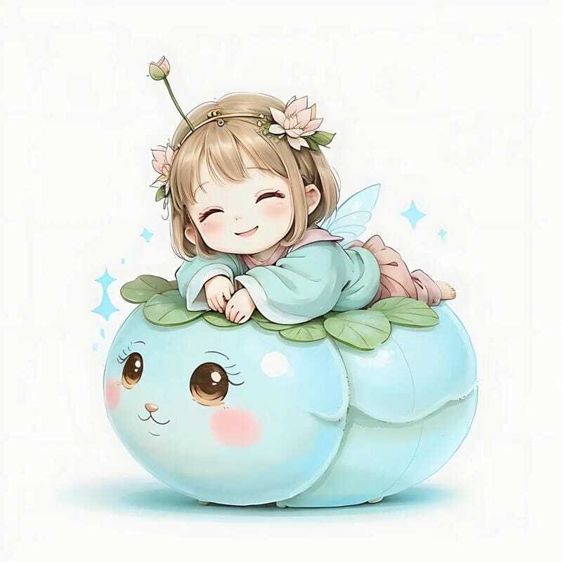Hình ảnh avatar vô tri cute dành cho profile mạng xã hội