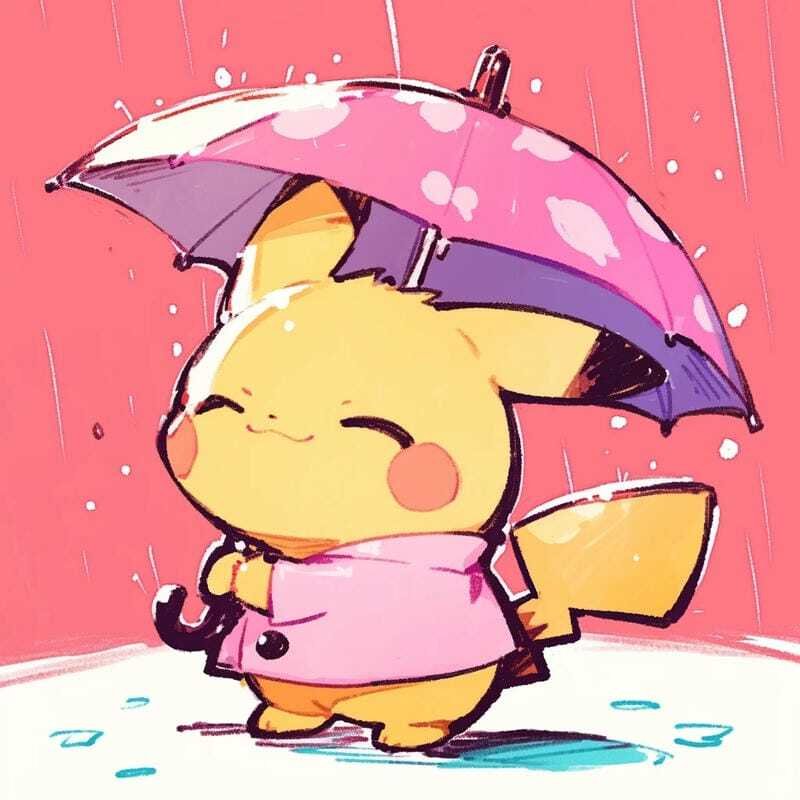 Avatar vô tri cute với biểu cảm lạnh lùng siêu hài