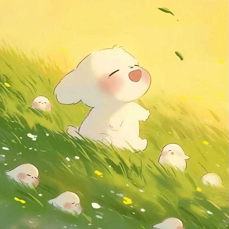 Hình avatar vô tri cute cho người thích phong cách tối giản
