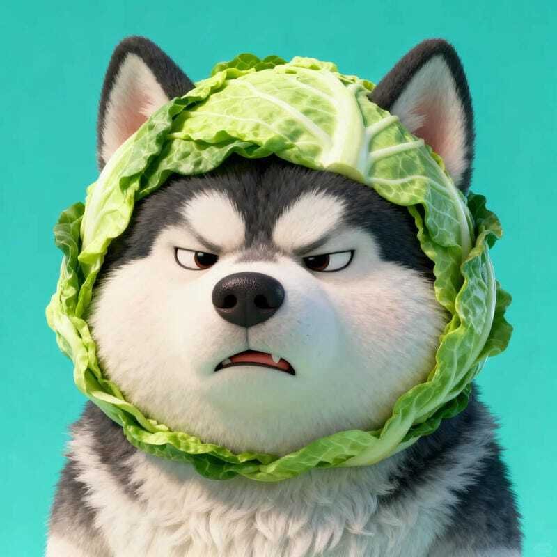 Hình ảnh avatar vô tri hài hước dành cho người thích meme