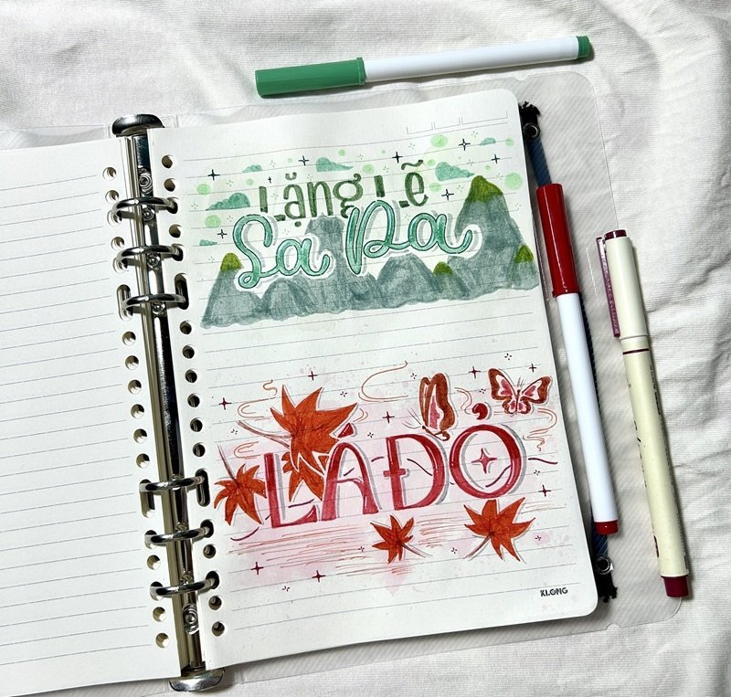 cách trang trí tiêu đề