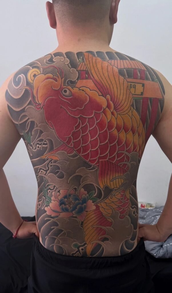 88+ Hình xăm cá chép full lưng đẹp mạnh mẽ và đầy ý nghĩa - Hình ảnh bài viết