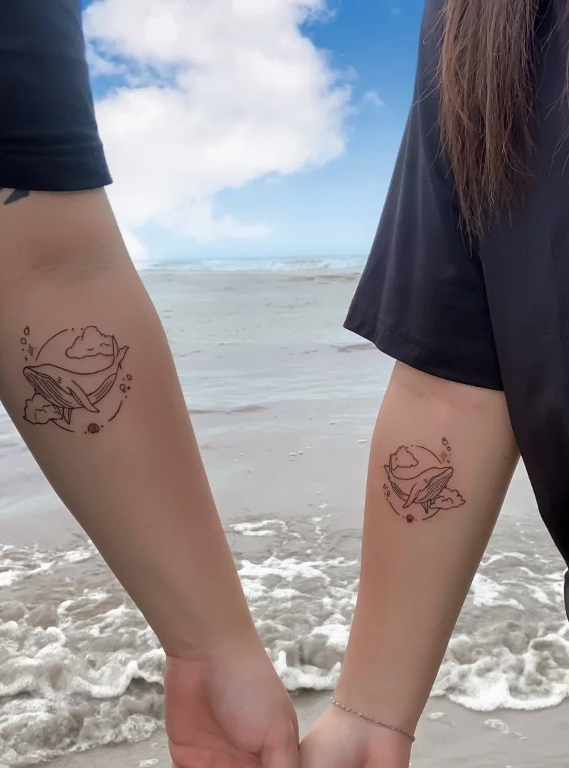 hình xăm cặp đôi