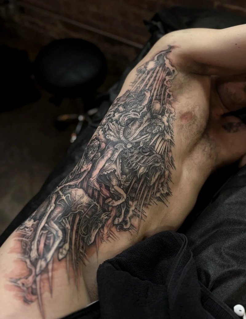 hình xăm châu âu 23