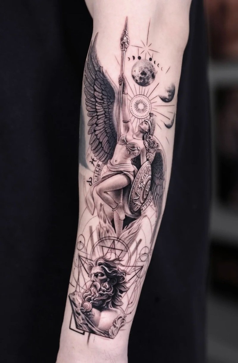 hình xăm châu âu 39