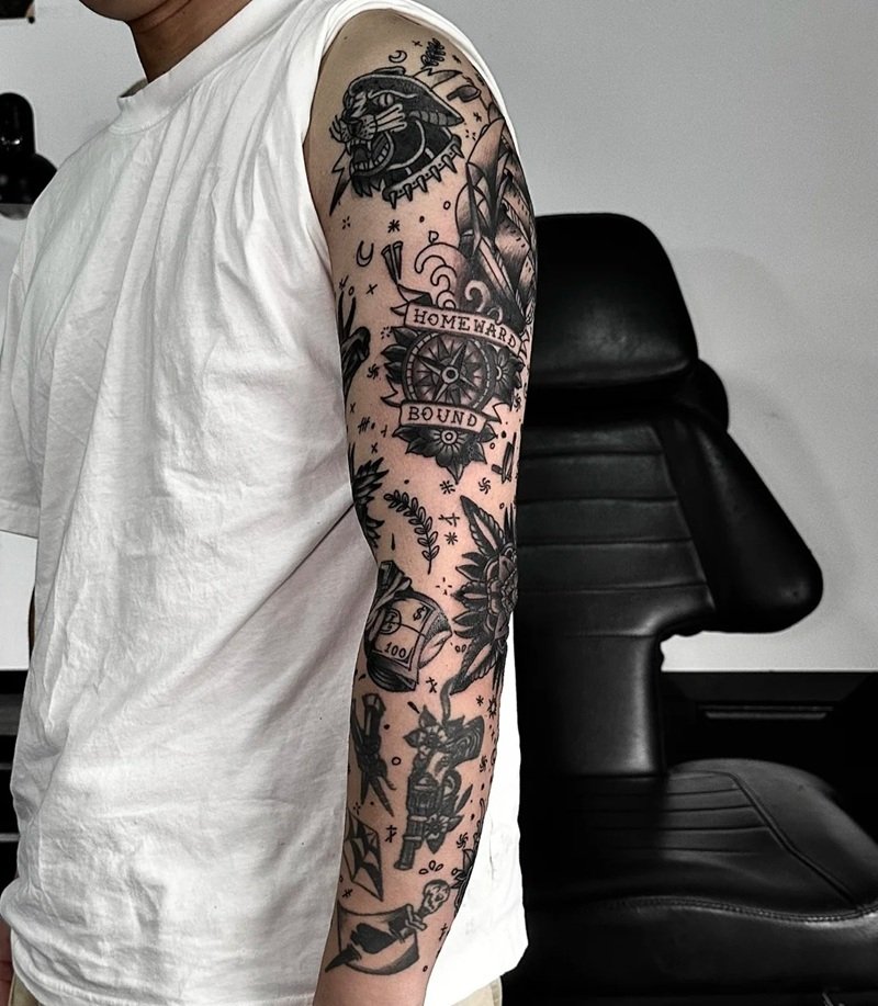 hình xăm châu âu 40