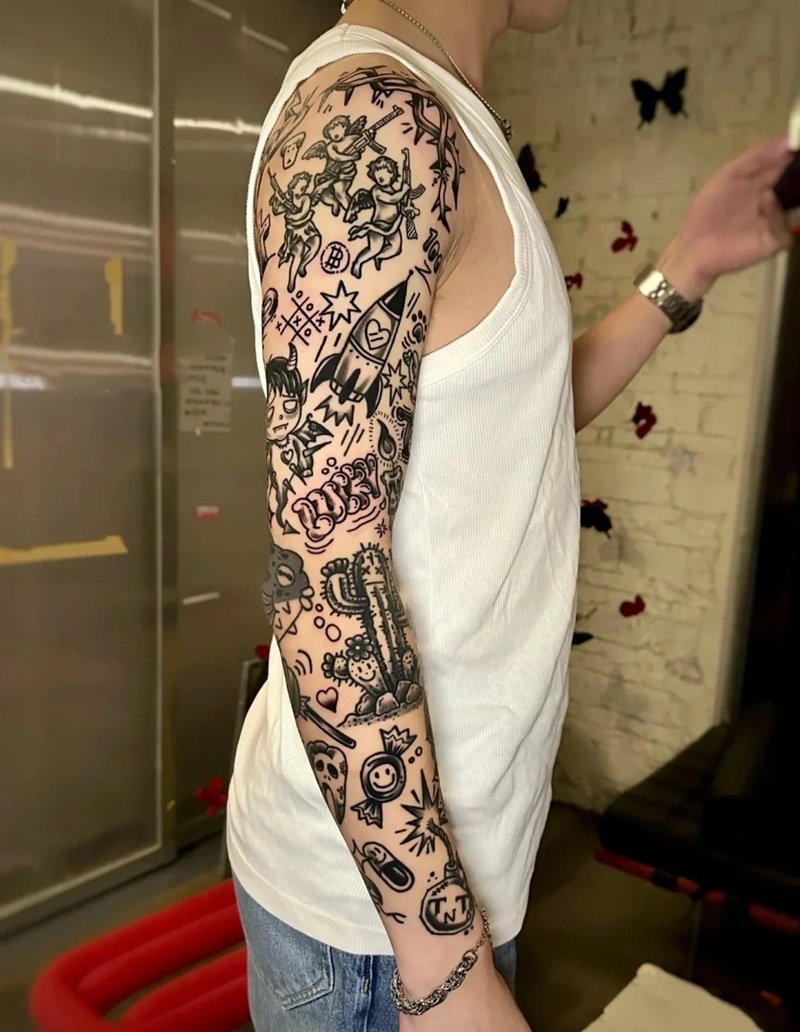 hình xăm châu âu 5