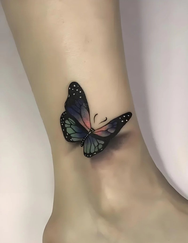 hình xăm cổ chân 28