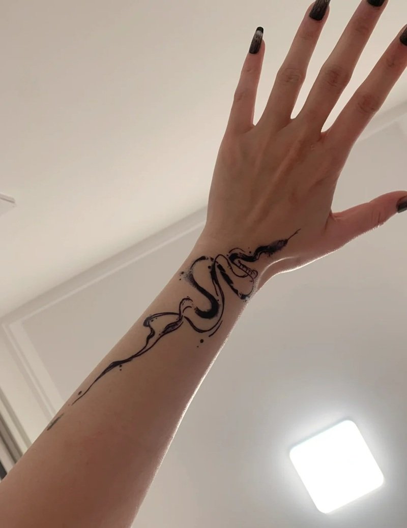 hình xăm con rắn 1