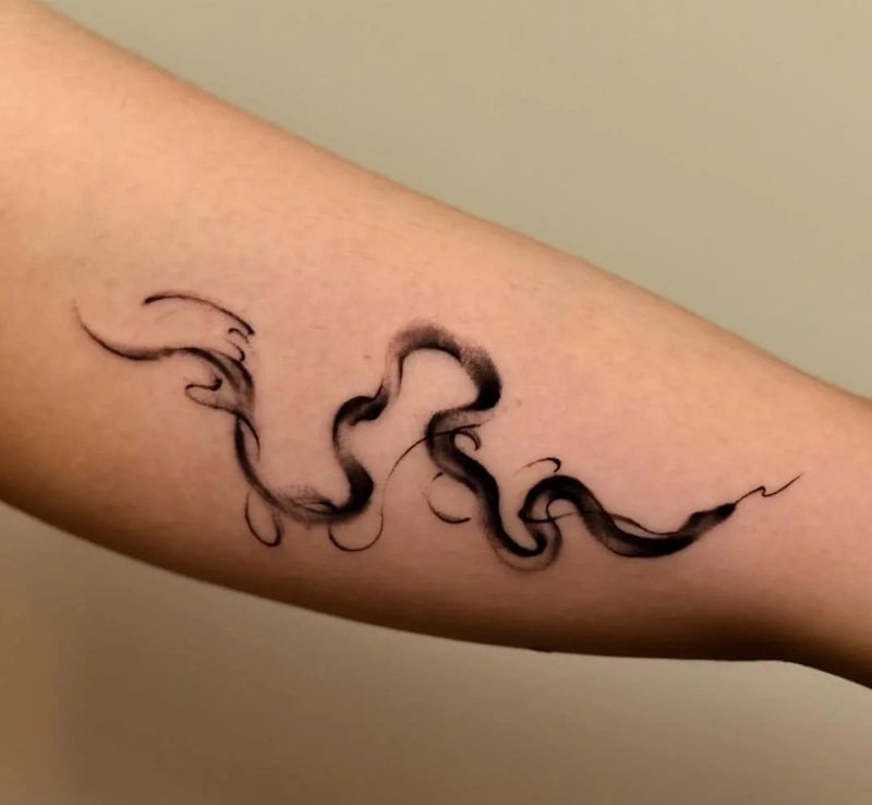 hình xăm con rắn 14