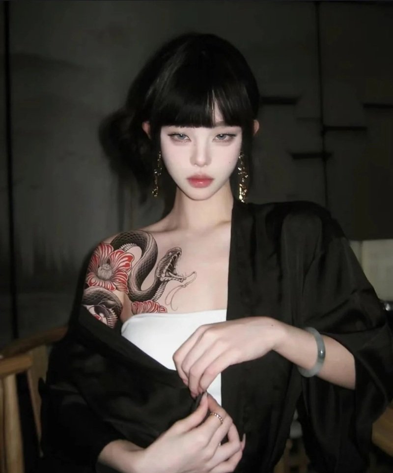 hình xăm con rắn 18