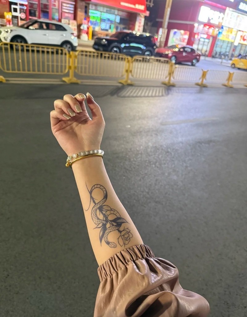 hình xăm con rắn 19